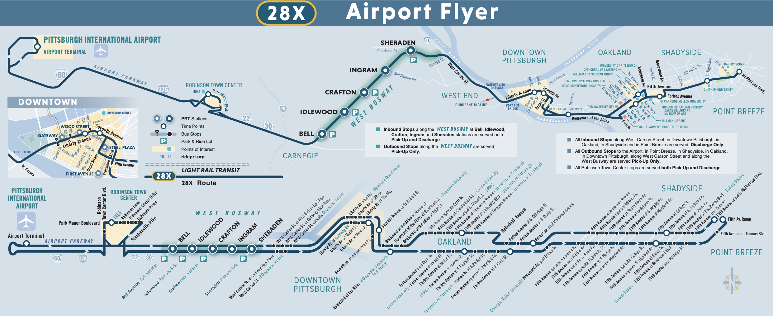 28X Airport Flyer bus